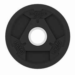 Bronze Gym 1,25 кг BGPLR012 из каталога дисков для штанги с посадочным диаметром 50 мм. в Москве по цене 430 ₽