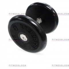 MB Barbell классик - 16 кг из каталога обрезиненных гантелей в Москве по цене 3502 ₽