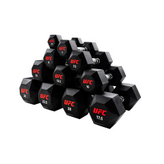 Octagon Dumbbell 5 пар от 10 до 20кг в Москве по цене 113095 ₽ в категории гантельные ряды UFC