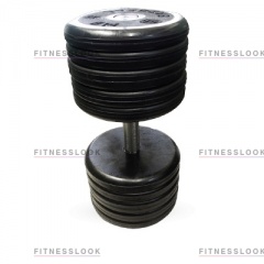 MB Barbell классик - 59 кг из каталога обрезиненных гантелей в Москве по цене 14301 ₽
