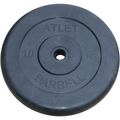 MB Barbell ATLET 10 кг из каталога дисков для штанги с посадочным диаметром 26 мм.  в Москве по цене 3960 ₽