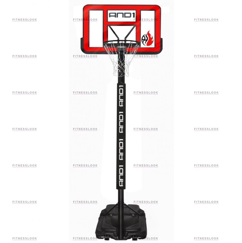 Баскетбольная стойка мобильная AND1 Power Jam Basketball System — 44″