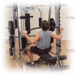 Body Solid GLA348QS - верхняя тяга из каталога опций к тренажеру в Москве по цене 80990 ₽