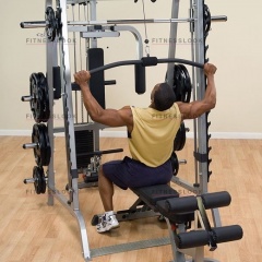 Body Solid GLA-348QS/GLA-348Q - верхняя/нижняя тяги из каталога опций к тренажеру в Москве по цене 119990 ₽