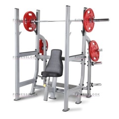 AeroFit Neo NOMB - со стойками - армейский жим из каталога скамей со стойкой в Москве по цене 73080 ₽