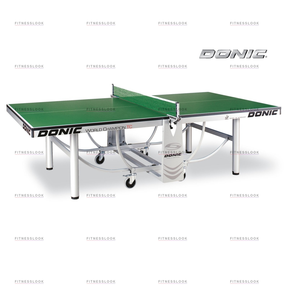 Donic World Champion TC - зеленый из каталога теннисных столов для помещений в Москве по цене 299990 ₽