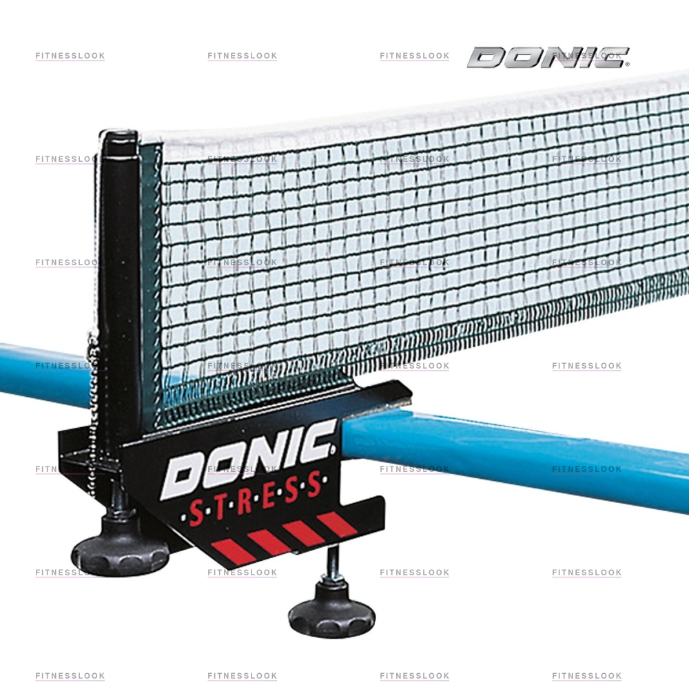 Stress - черный/зеленый в Москве по цене 5625 ₽ в категории сетки для настольного тенниса Donic