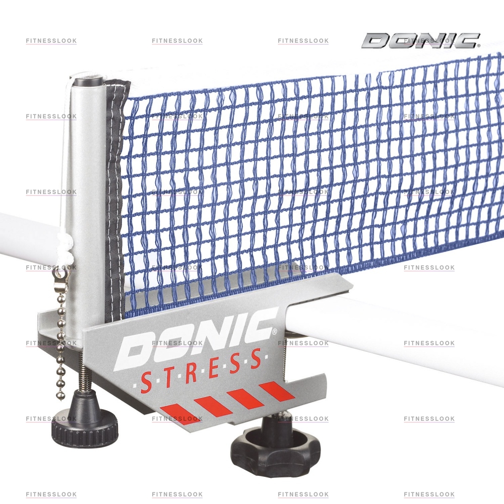 Stress - серый/синий в Москве по цене 7990 ₽ в категории сетки для настольного тенниса Donic