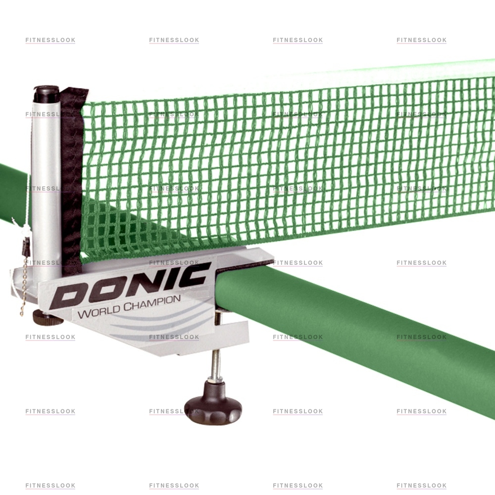 World Champion - зеленый в Москве по цене 7990 ₽ в категории сетки для настольного тенниса Donic