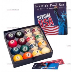 Weekend Комплект шаров 57.2 мм «Aramith Special USA» из каталога шаров бильярдных в Москве по цене 7480 ₽