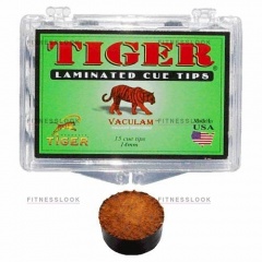 Weekend Наклейка для кия Tiger (H) 14 мм из каталога многослойных наклеек для бильярдного кия в Москве по цене 840 ₽
