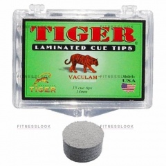 Weekend Наклейка для кия Tiger (S) 14 мм из каталога многослойных наклеек для бильярдного кия в Москве по цене 299 ₽