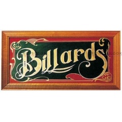 Weekend Зеркало-постер Billiard из каталога панно, постеров в Москве по цене 2110 ₽