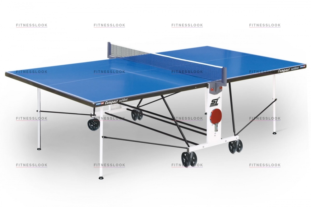 Start Line Compact Outdoor 2 LX Blue из каталога теннисных столов в Москве по цене 39990 ₽
