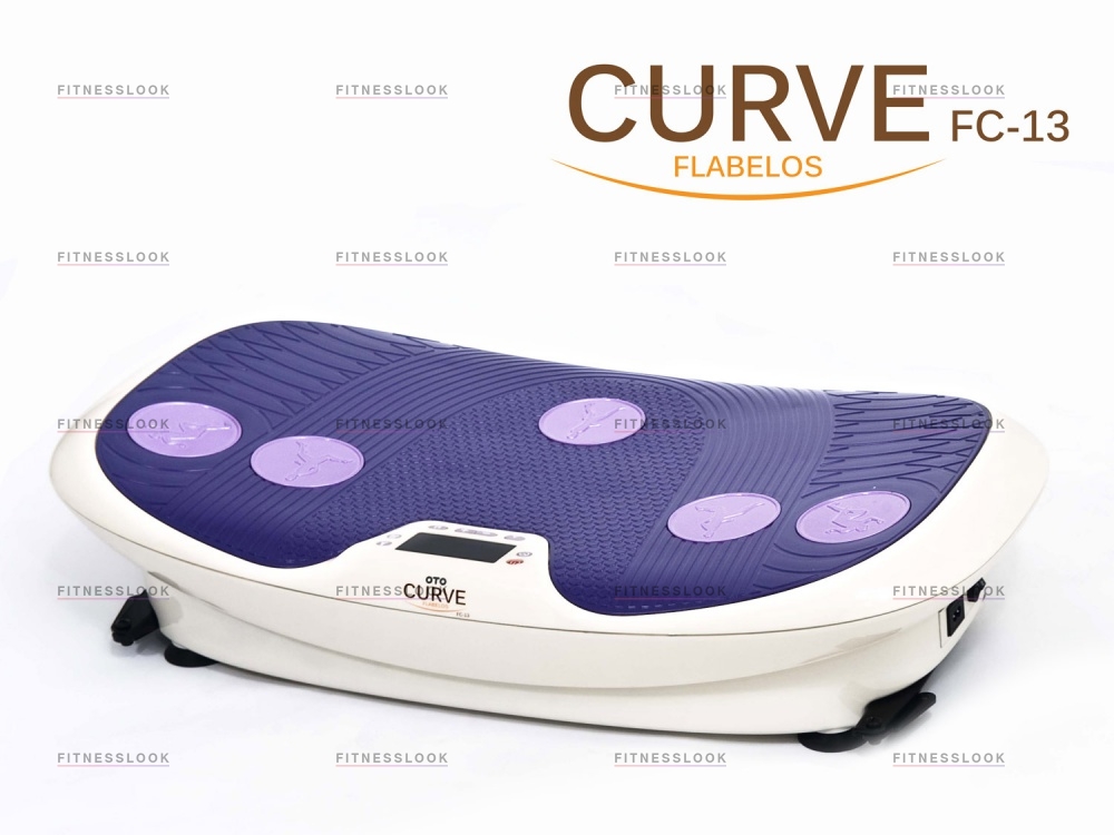 Oto FlabeLos Curve FC-13 violet из каталога вибротренажеров для похудения в Москве по цене 41900 ₽