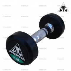 DFC PowerGym пара - 3 кг из каталога обрезиненных гантелей в Москве по цене 2290 ₽