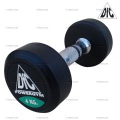 DFC PowerGym пара - 4 кг из каталога обрезиненных гантелей в Москве по цене 2990 ₽