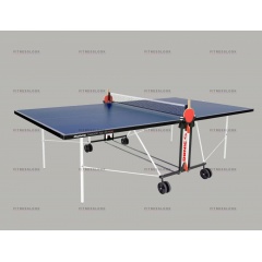 Теннисный стол для помещений Donic Indoor Roller Fun - синий в Москве по цене 59990 ₽