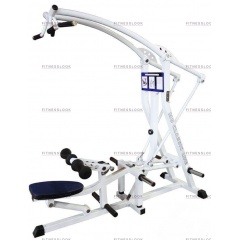 MB Barbell MB 4.28 - Вертикальная тяга вниз с разведением рычажная из каталога тренажеров на свободных весах в Москве по цене 73177 ₽