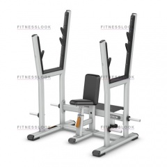 Precor DBR507 - со стойками из каталога скамей со стойкой в Москве по цене 163240 ₽