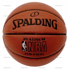 Spalding NBA Platinum Excel 74-065 из каталога баскетбольных мячей в Москве по цене 3230 ₽
