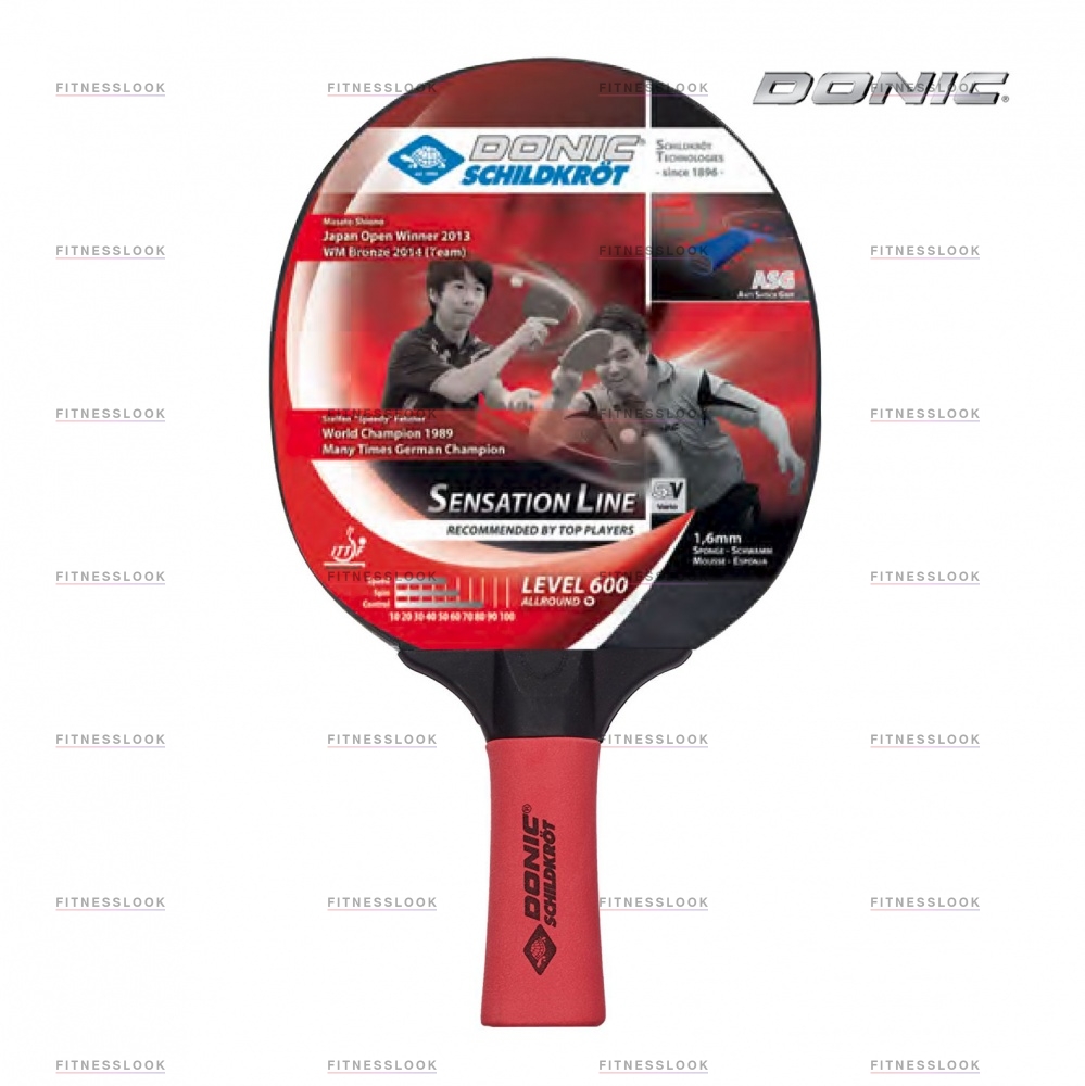 Sensation 600 в Москве по цене 1490 ₽ в категории ракетки для настольного тенниса Donic