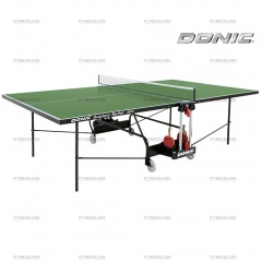 Уличный теннисный стол Donic Outdoor Roller 400 - зеленый в Москве по цене 87990 ₽
