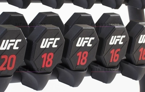 Гантельный ряд UFC 2-20 кг (10 пар) , 220 кг