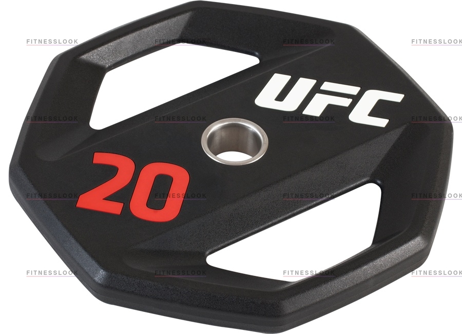 UFC олимпийский 20 кг 50 мм из каталога дисков для штанги с посадочным диаметром 50 мм. в Москве по цене 28790 ₽