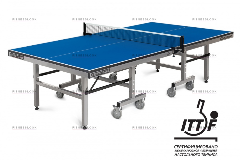 Start Line Champion Blue из каталога теннисных столов для помещений в Москве по цене 58590 ₽