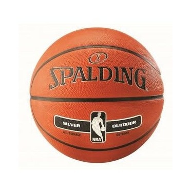 NBA Silver в Москве по цене 1290 ₽ в категории баскетбольные мячи Spalding