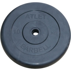 MB Barbell Atlet 51 мм - 10 кг из каталога разборных (наборных) гантелей в Москве по цене 2990 ₽
