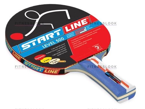 Level 500 коническая в Москве по цене 1290 ₽ в категории ракетки для настольного тенниса Start Line