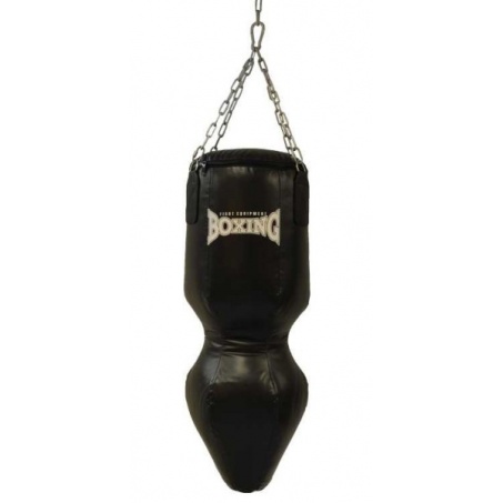 Подвесной боксерский мешок и груша DFC 120х40 силуэт 40 кг.тент силуэт Boxing